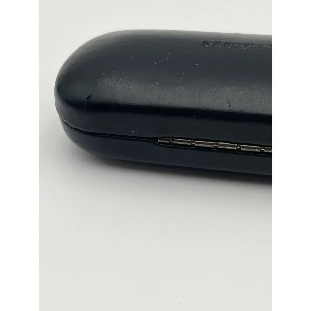 AWESOME Polo Ralph Lauren Black Hard Eyeglasses Sunglasses Case w/Cleaning Cloth
